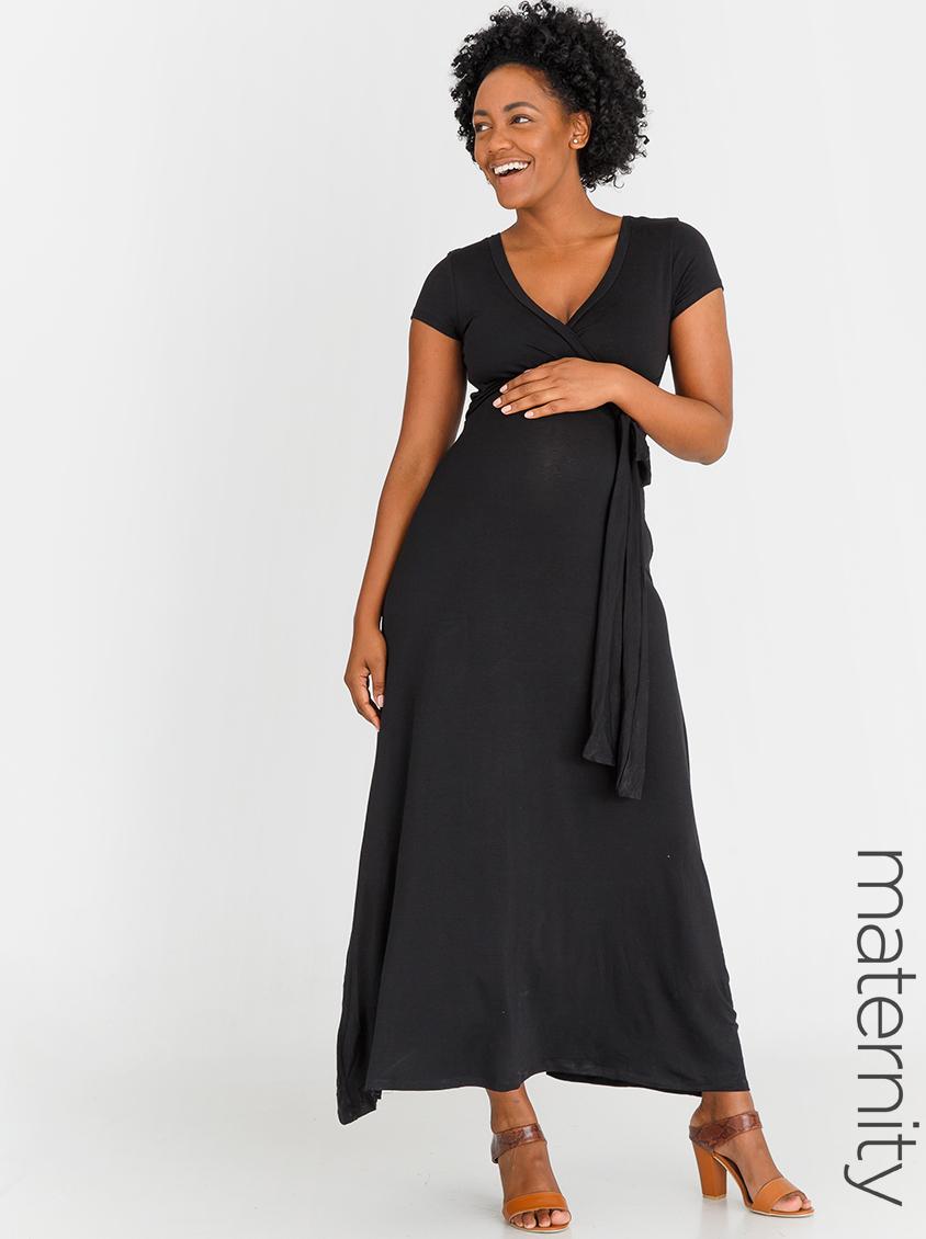 Maternity Black Tie Dresses Huston Fislar Photography