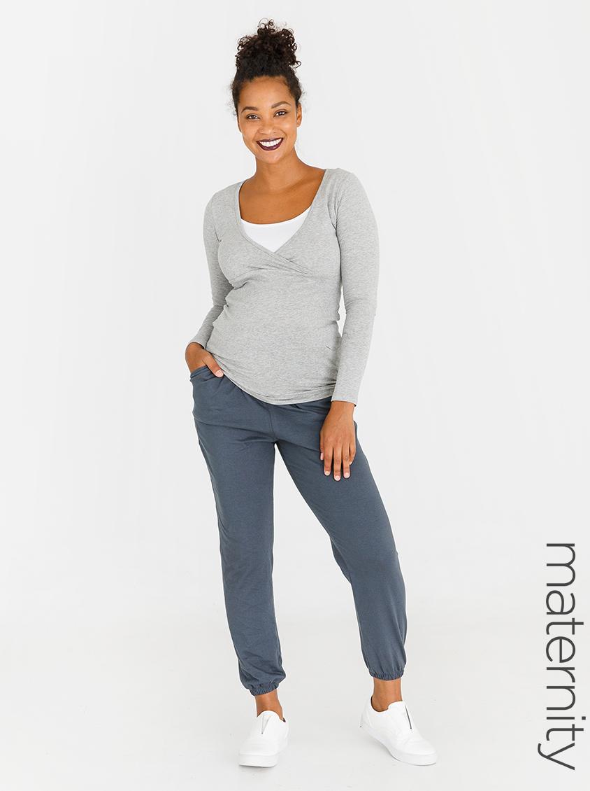 tall maternity joggers